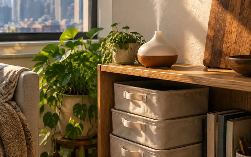 Shoporion home products arranged in a Chicago apartment